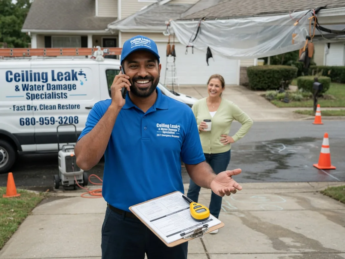 Ceiling Leak Cleanup Ulmer, SC FAQs